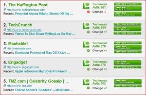 technorati top 5 blogs info carnivore