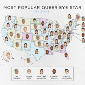 This Is the Favorite ‘Queer Eye’ Fab Five Member in Your State