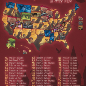 Revelio! What's the Top Searched Harry Potter Book in Your State?
