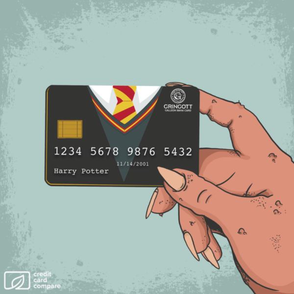 Harry Potter fictional credit card